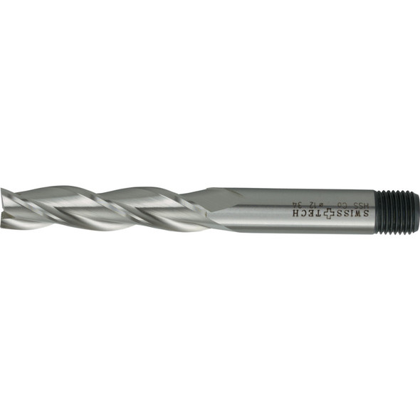 Swisstech 8.0 Scr Long 3Fl Slot Drill-8% Co