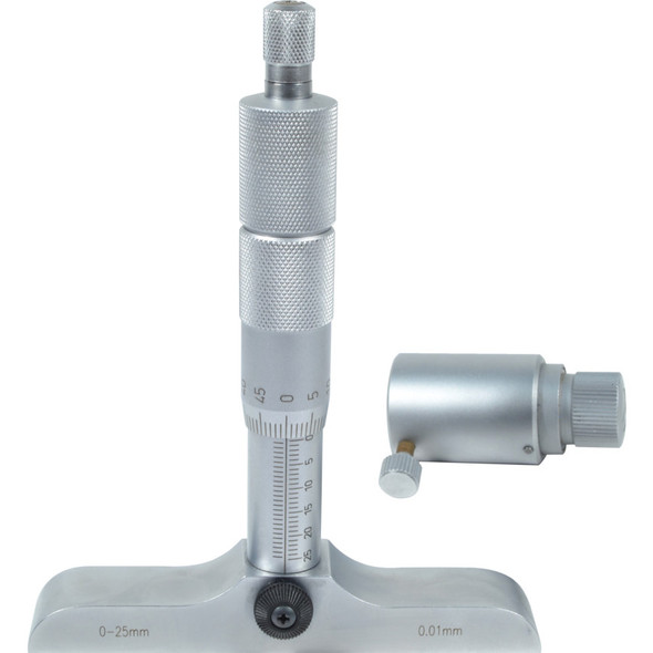 Oxford 0-25mm Fixed Rod Depth Micrometer 100mm