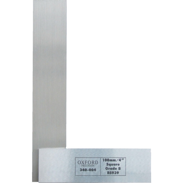 100mm (4") ENGINEERS SQUARE BS.939 GRADE B 322.42