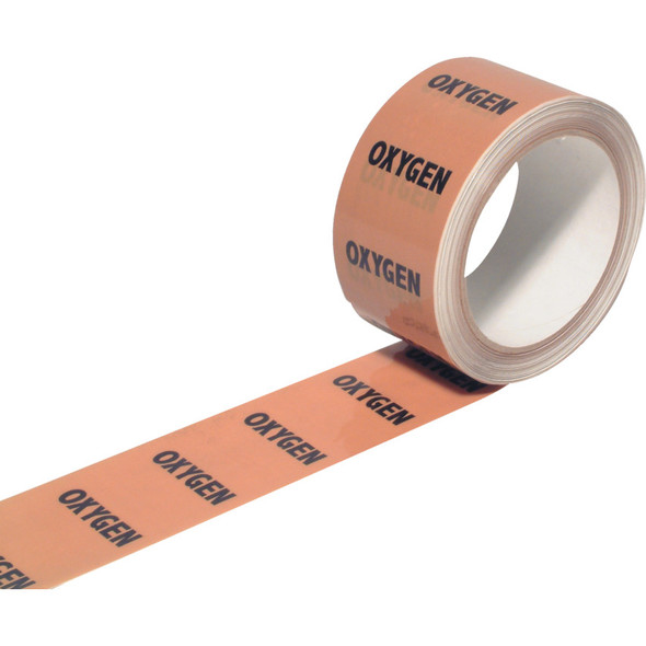 50mmx33M OXYGEN PIPELINE IDENTIFICATION TAPE 282.49