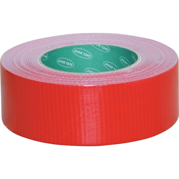 50mmx50M WATERPROOF CLOTH (DUCT) TAPE - RED 157.24