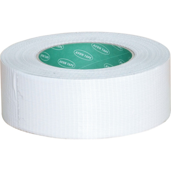 50mmx50M WATERPROOF CLOTH(DUCT) TAPE - WHITE 157.24