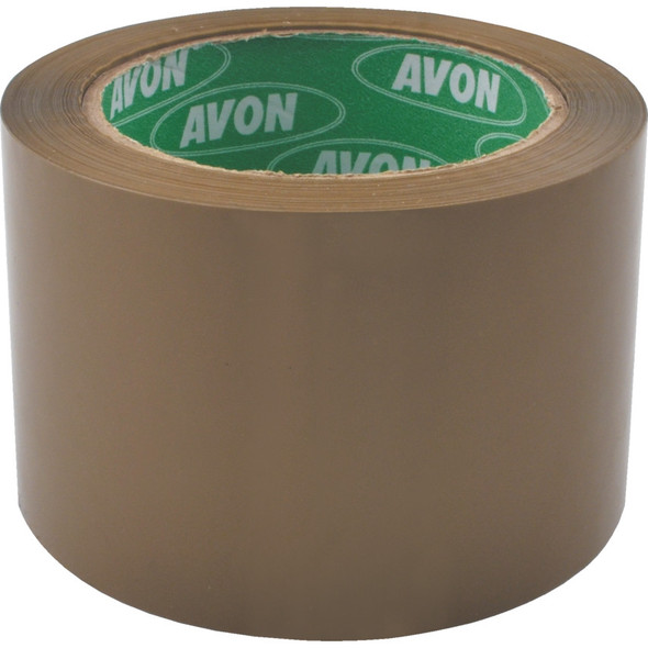 75mmx66M LOW NOISE POLYPROPYLENE TAPE 35MU BUFF 61.94