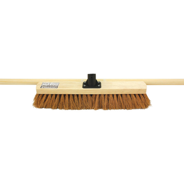 18" SOFT COCO BROOM WITH48" WOODEN HANDLE 193.32