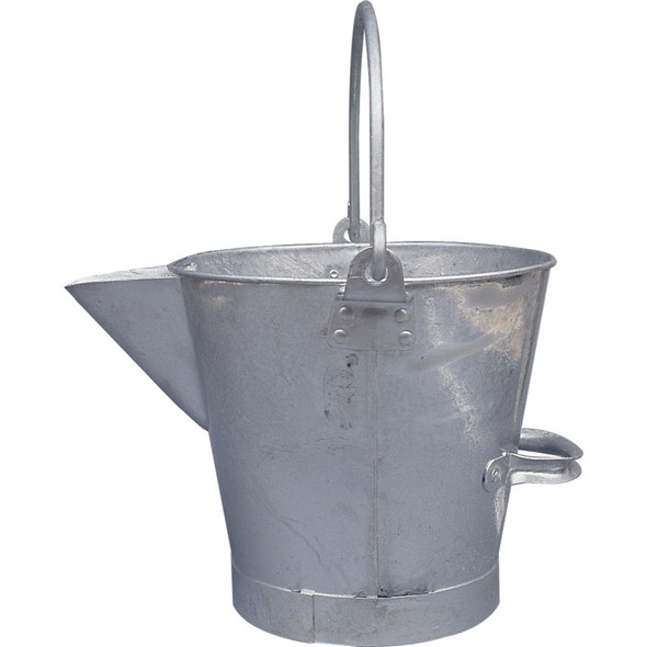 10LTR GALVANISED 'V' LIPPED TAR BUCKET (3 GALLON) 502.86