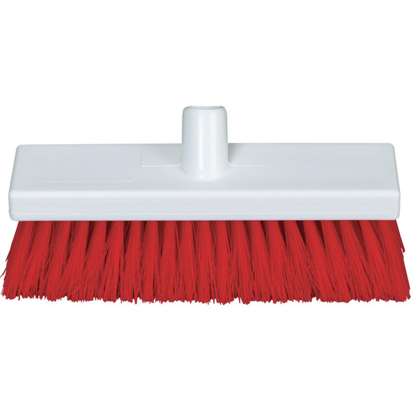 SBM300 12" STIFF POLY SWEEP BROOM HEAD BLUE 127.29