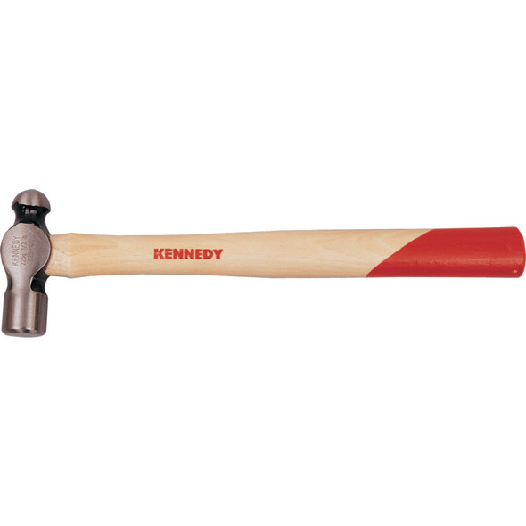 Kennedy 1/4Lb Ball Pein Hammer, Bs876 Hickory Handle