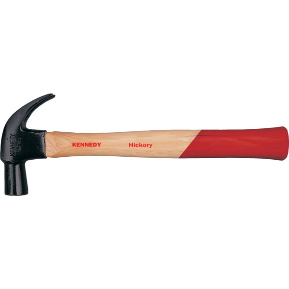 20oz CURVED CLAW HAMMER, HICKORY HANDLE 217.21