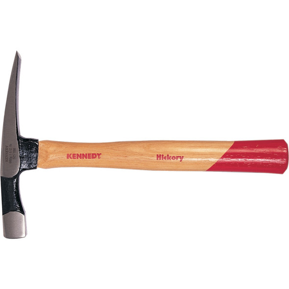 Kennedy 24Oz Brick Hammer, Hickory Handle