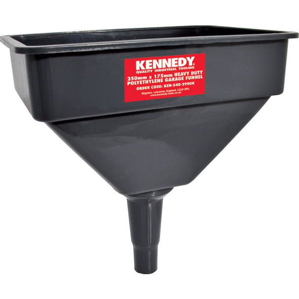 Kennedy 250X175mm H/D Polyethylene Garagefunnel