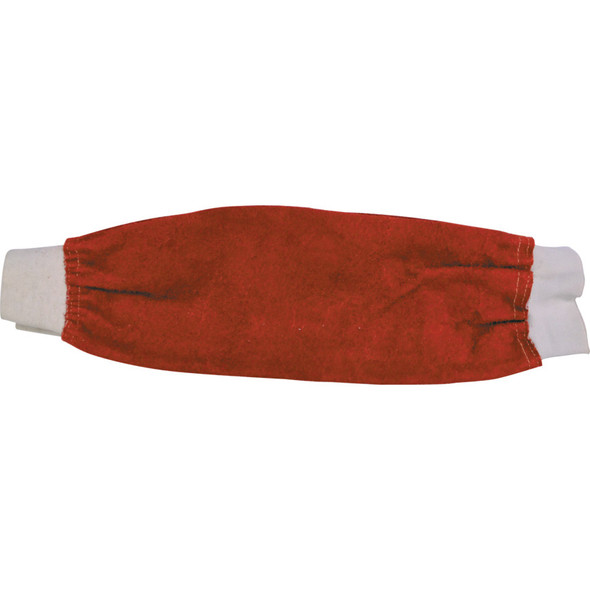 LEATHER WELDERS SLEEVES (PR) - RED - 18" 188.64