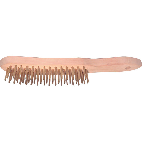 4-Row Brass Wire Scratchbrush