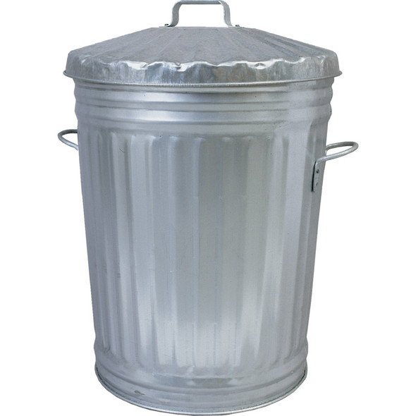 18" Galvanised Dustbin C/W Lid