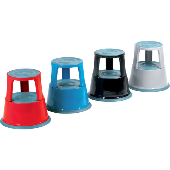 Lincoln Kick Stool Metal Grey