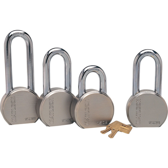 63.5x25mm SHACKLE SOLID STEELROUND BODY PADLOCK 528.17