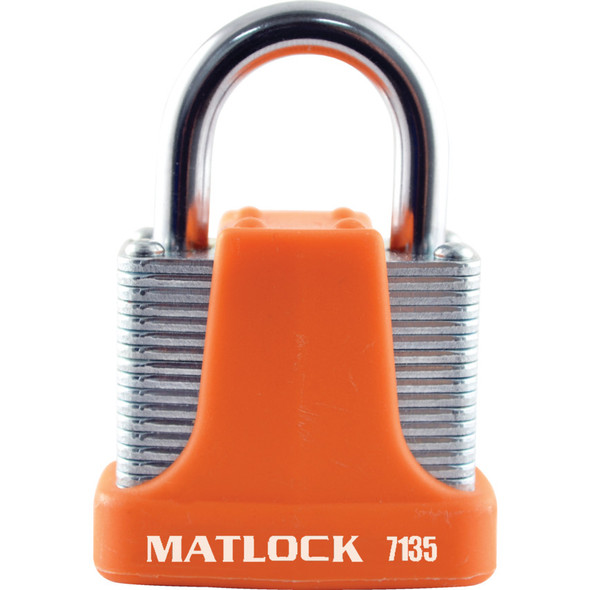 40mm 4 PIN STRONG PADLOCK ORANGE 104.87