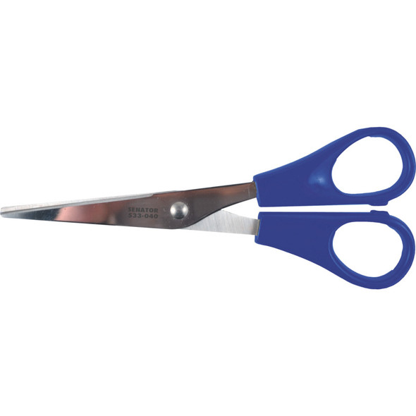 Senator 5.1/2" Plastic Handle Straight Scissors Senator 5.1/2" Plastic Handle Straight Scissors