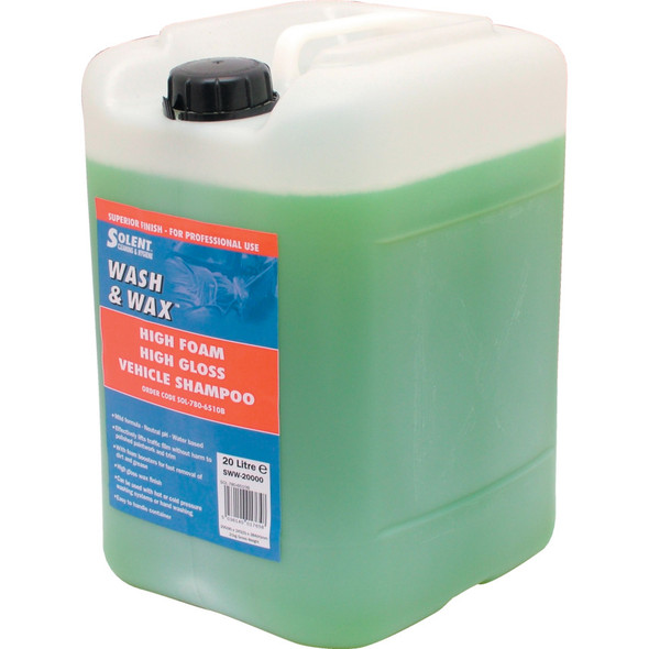 Solent Sww-20000 Wash & Wax 20Ltr Solent Sww-20000 Wash & Wax 20Ltr