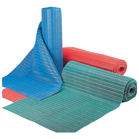 0.9Mx10M ECONOMICAL ANTISLIP MATTING ROLL BLUE 13089.42