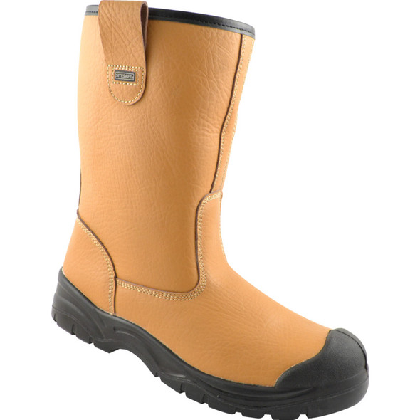 RIGGER BOOT TAN S1P SRC SIZE 4 832.15