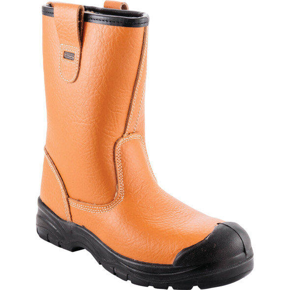 Sitesafe Rigger Boot Tan S1P Src Size 10