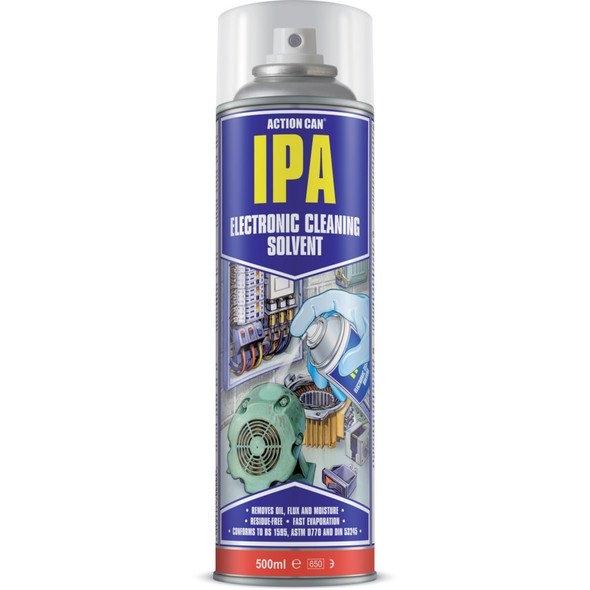 Action Can Ipa Electronic Cleaner (Plastic Safe) 500Ml Action Can Ipa Electronic Cleaner (Plastic Safe) 500Ml