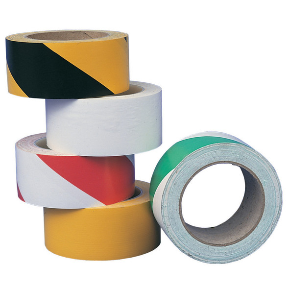 75mm HAZARD MARKING TAPEBLACK/YELLOW ADHESIVE 205.57