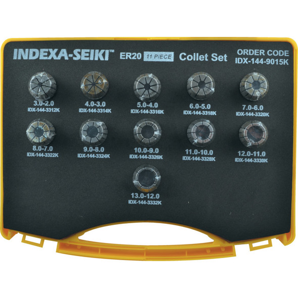 Indexa Er20 2-13mm Collet Set