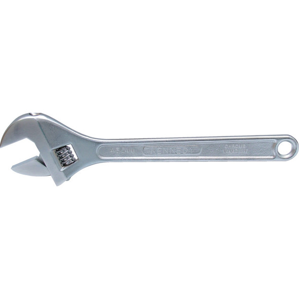 Kennedy 450mm/18" Chromed Finish Adjustable Wrench