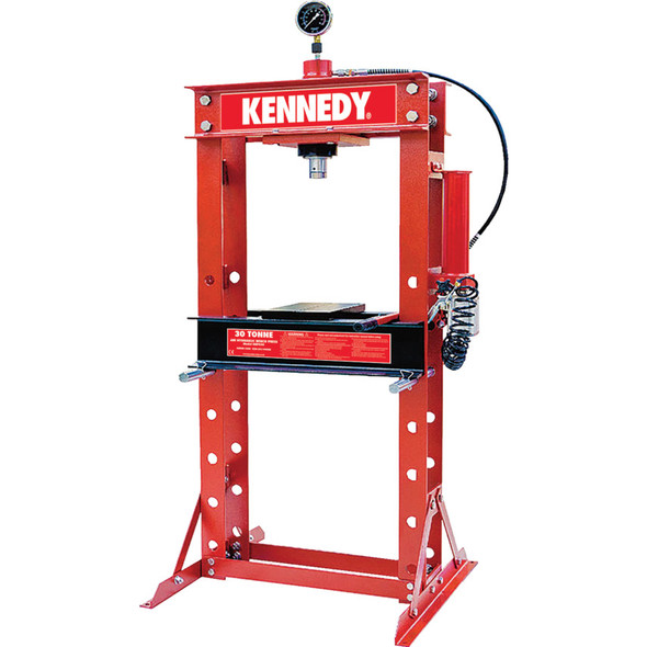 Kennedy Air/Hyd Floor Standing Workshoppress 30- Tonne 2018 Version