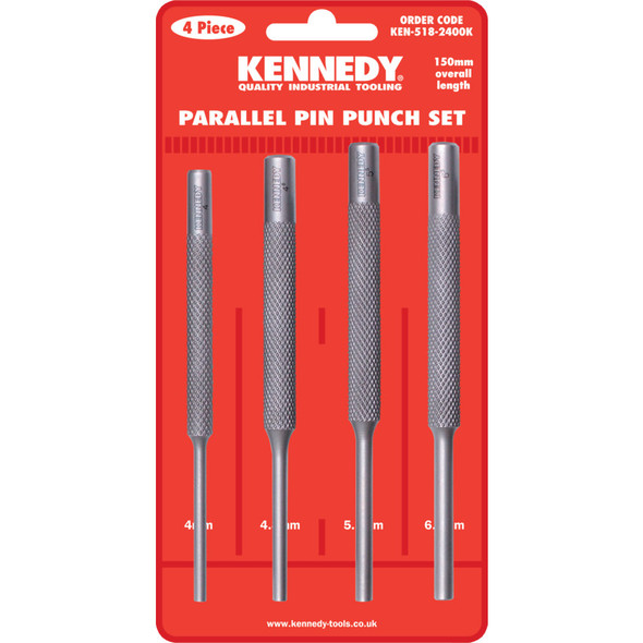 PARALLEL PIN PUNCH LONG SERIES SET OF 4 182.19