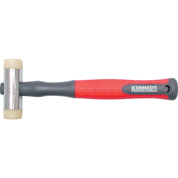 Kennedy 32mm Diameter Hard Nylon Hammer (Polypropylene Handle)