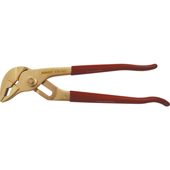 Kennedy Spark Resistant Groove Joint Pliers 250mm Be-Cu Kennedy Spark Resistant Groove Joint Pliers 250mm Be-Cu