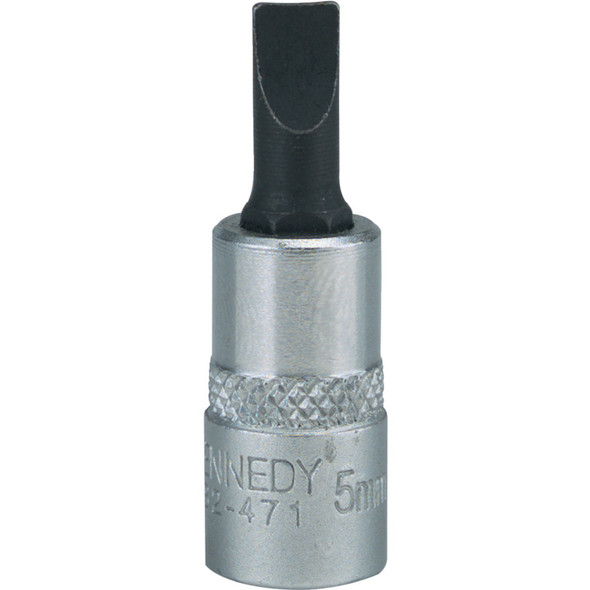 7mm SLOTTED SCREWDRIVER SOCKET BIT 1/4" SQ DR 33.71