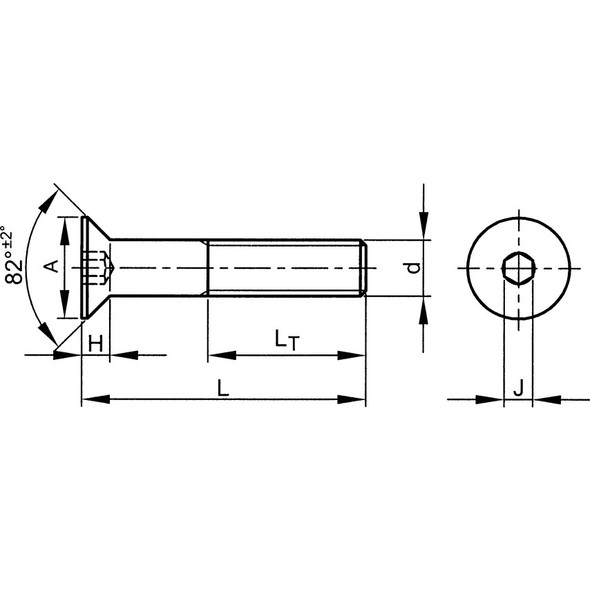 NO.8UNCx3/8 SKT C/SUNK HEAD SCREW (GR-10.9) 0.59