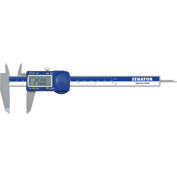 POLYCAL DIGITAL CALIPER 0-150mm/0-6" 302.54