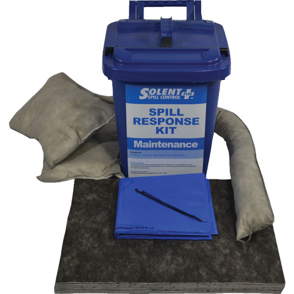 Solent S+ Spill Kit; Maintenance25Ltr Small Bin
