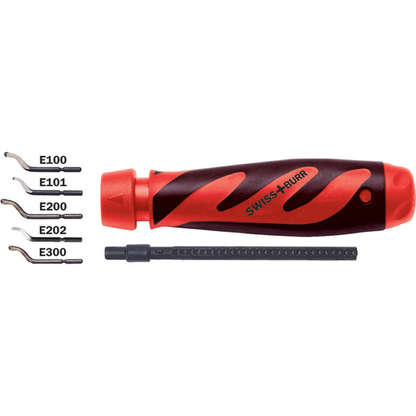 Swisstech E Hand Deburring Set 7-pce