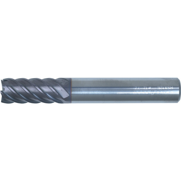 Swisstech 8.0mm 45Deg M/Flute Hi-Helix End Mill Q-Coat