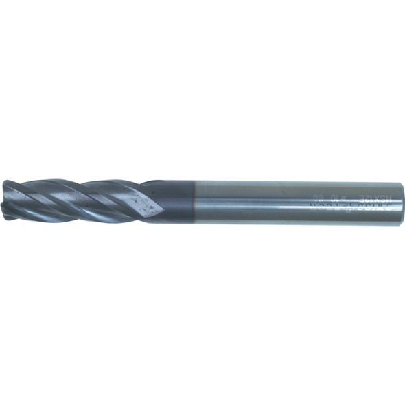 10x0.5mm ST/SH 4FL C/RADIUS END MILL Q-COAT 2191.12