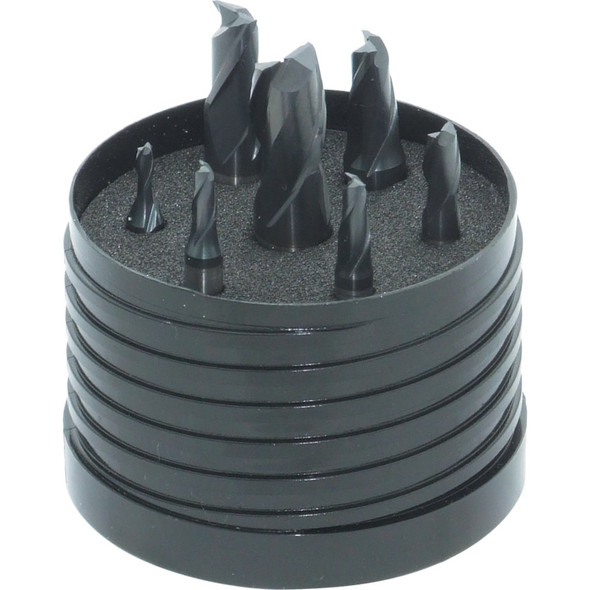 Swisstech 3-12mm HSS-Cobalt Pm 2Flweldon Slot Drill Set P/P