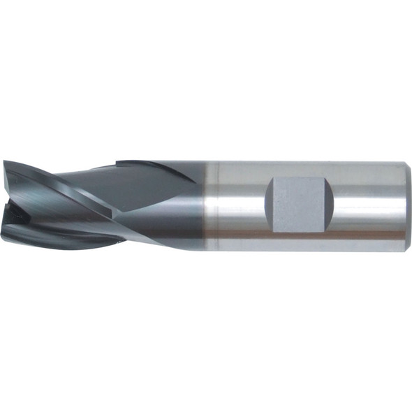 Swisstech 8mm HSS-Cobalt Pm 3Fl Weldon End Mill P/Power