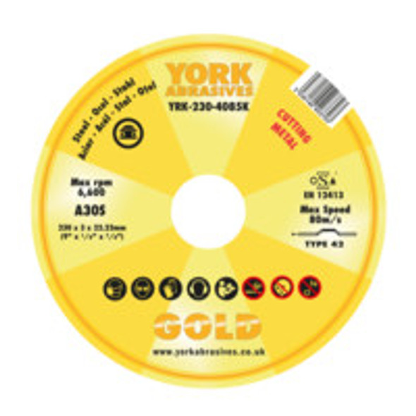 230x3x22.23mm A30S DPC CUTTING DISC 66.56