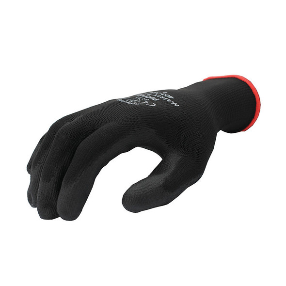 404-MAT MATRIX P GRIP BLACK PU P/COAT GLOVES SZ.10 15.66