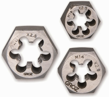 DIENUT GROZ C/STEEL M/COARSE  3mm