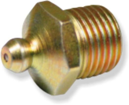 GREASE GROZ NIPPLE 1/4BSP STR 10PC