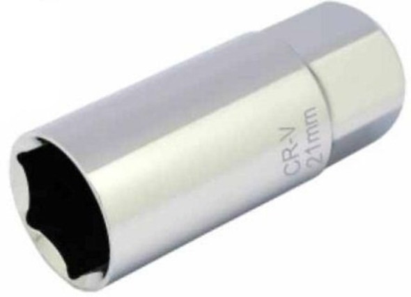 SOCKET SPARKPLUG GROZ 1/2" DR 21mm CRV