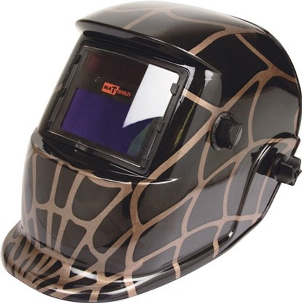 HELMET MATWELD AUTO DARK W/GRIND BLK WEB 595.52