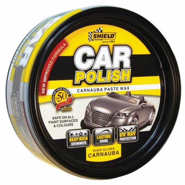 SHIELD CAR POLISH PASTE 200ML SH130 (12 49.18