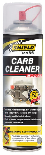 SHIELD CARB CLEANER 500ML SH212 (12) 54.9